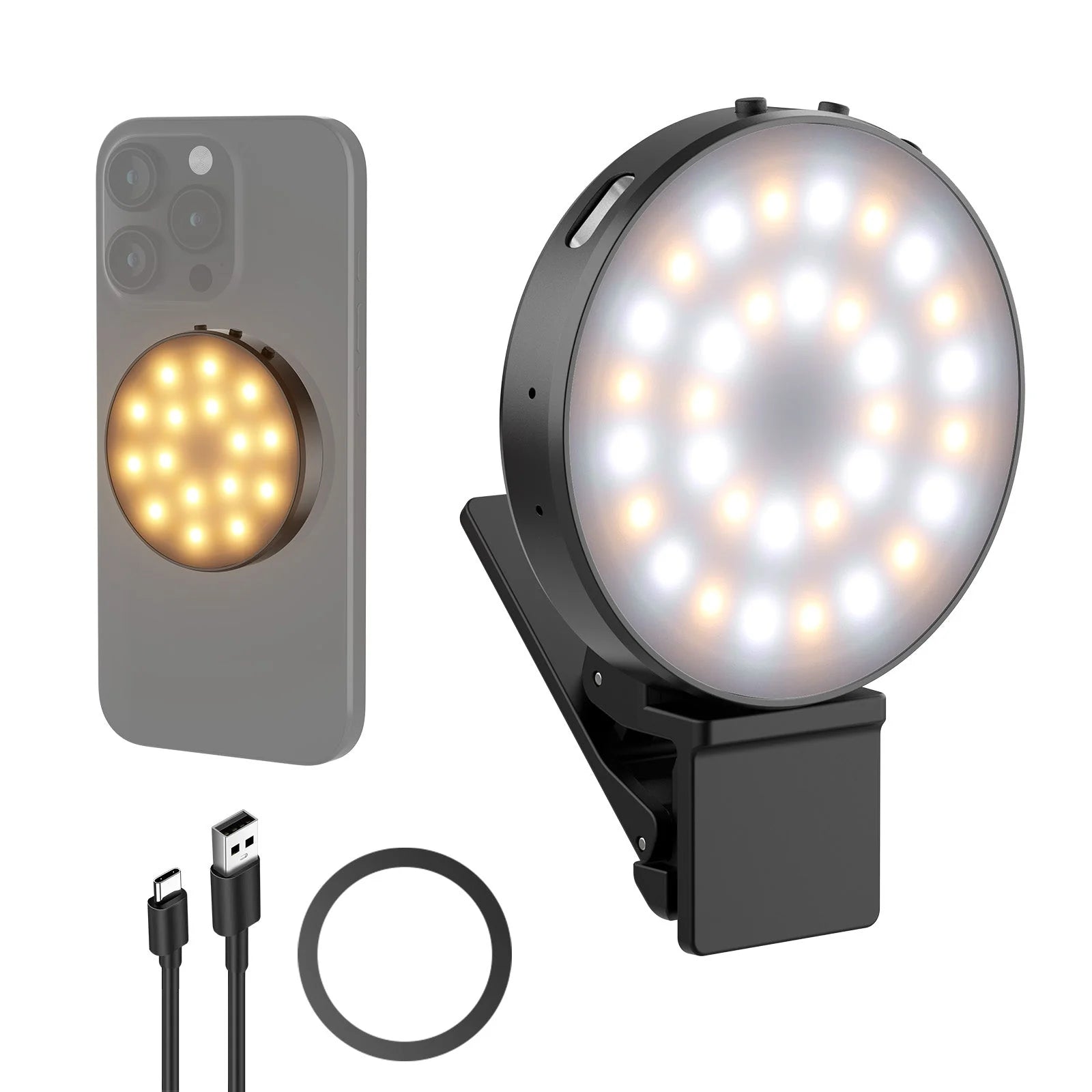 Luz magnética para selfies NEEWER NL32R