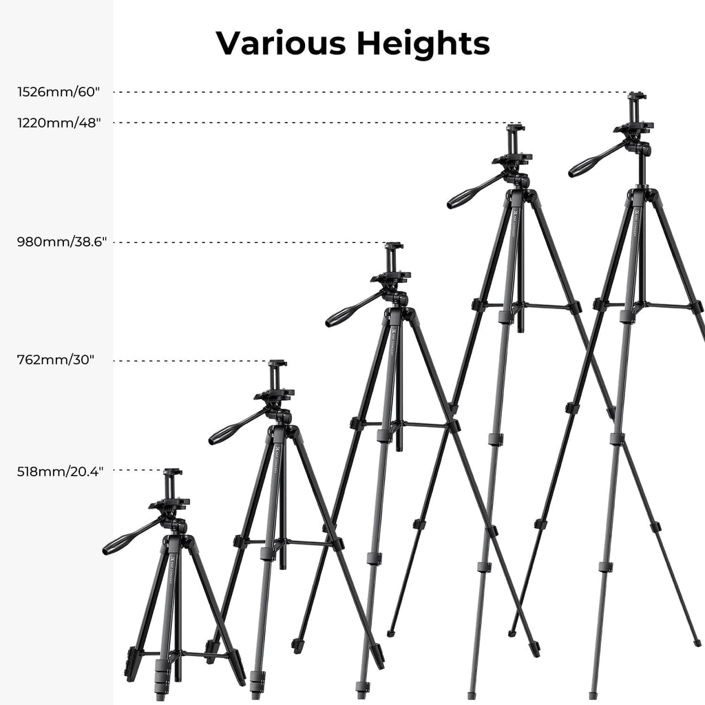 Trípode K&F B174A1 Con Soporte Para Celular / Cámara (KF09.125)