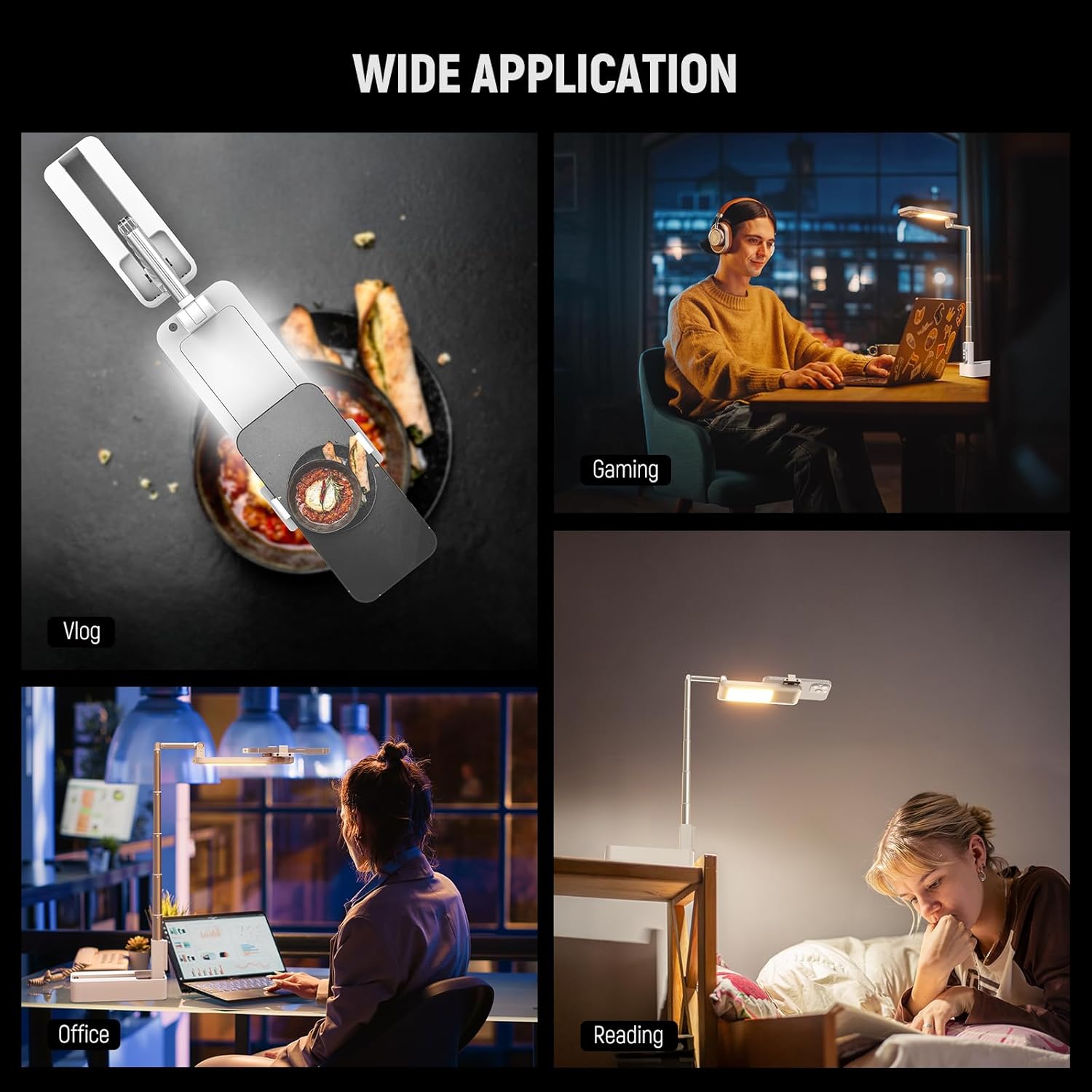 Soporte Plegable NEEWER V10 para Vídeo y Streaming con Luz