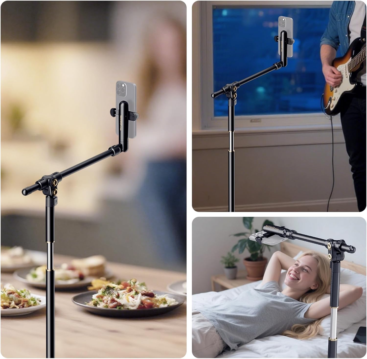 Soporte de Suelo NEEWER ST009 con Brazo Horizontal para Móvil