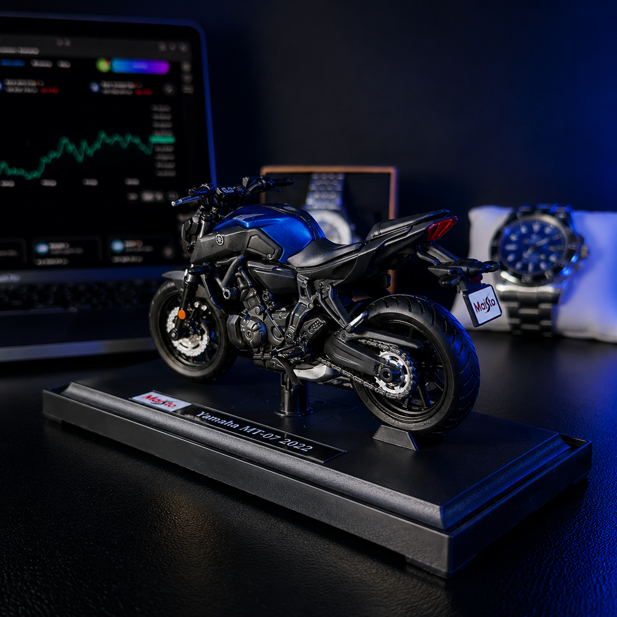 Yamaha MT-07 2018 1:18