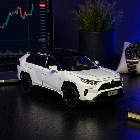 Toyota RAV4 Hybrid 2025 Blanco 1:24
