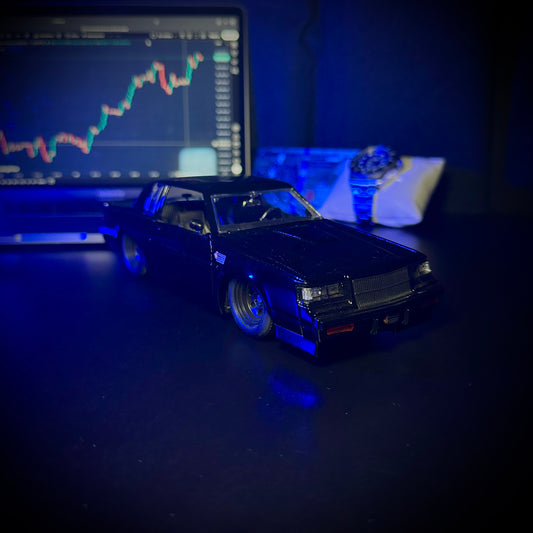 Buick Grand National 1987 (Negro) 1:24 – Edición Coleccionable
